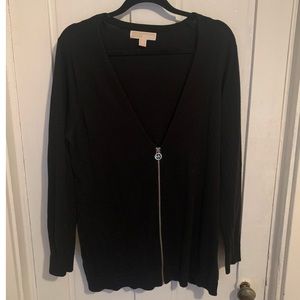 Michael Kors zipper cardigan